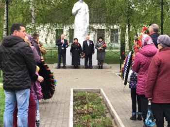 Митинг в честь Дня Победы 